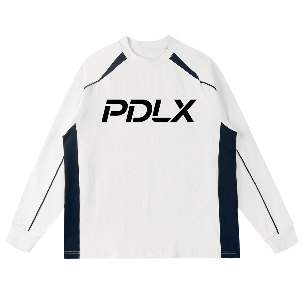 Contrast Panel Raglan Sweatshirt