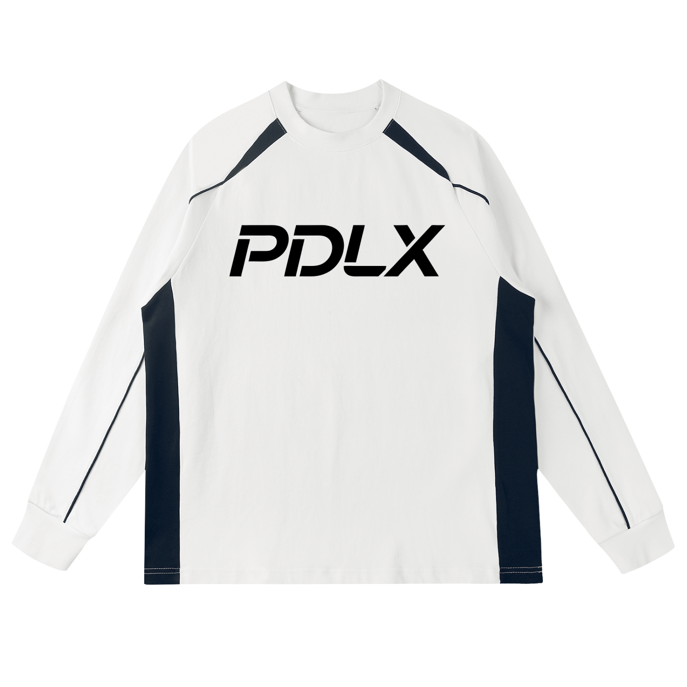 Contrast Panel Raglan Sweatshirt