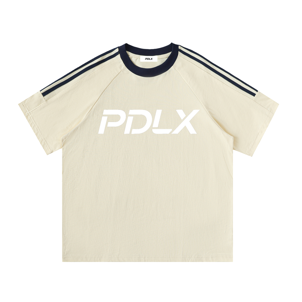 Unisex Colorblock Striped T-Shirt