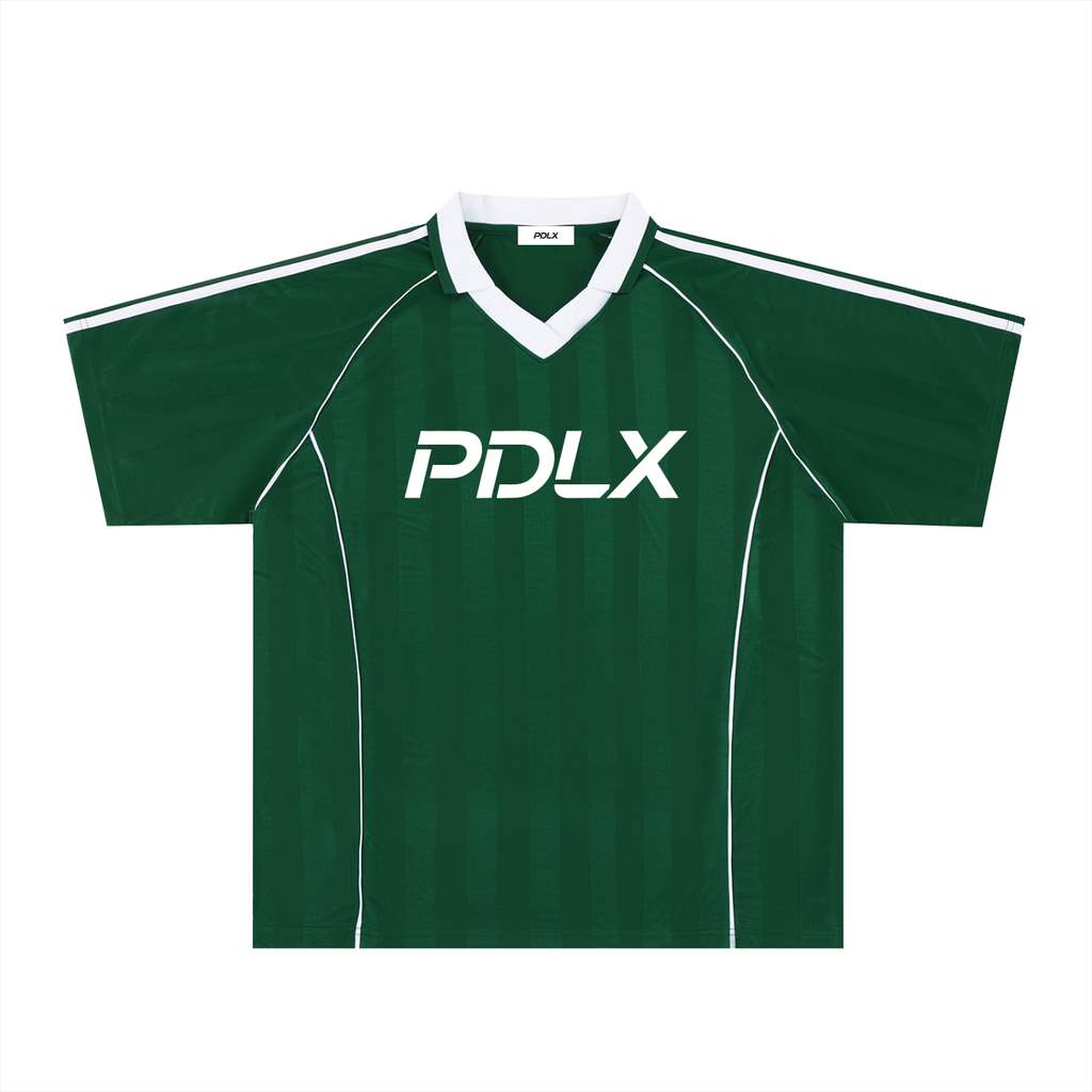 Shadow Stripe Collared Soccer Jersey