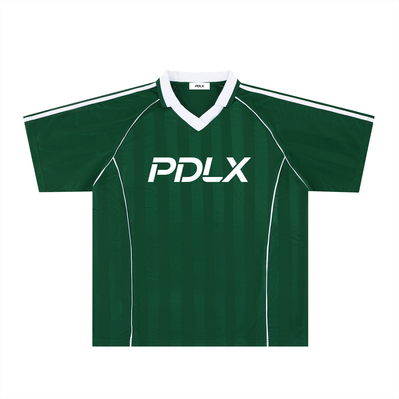 Shadow Stripe Collared Soccer Jersey