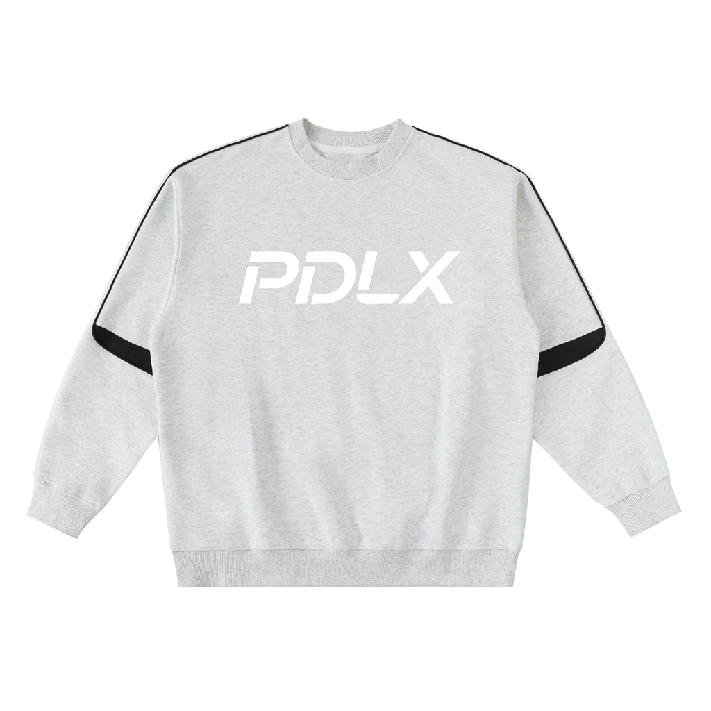 Oversized Crewneck Taped Sweatshirt