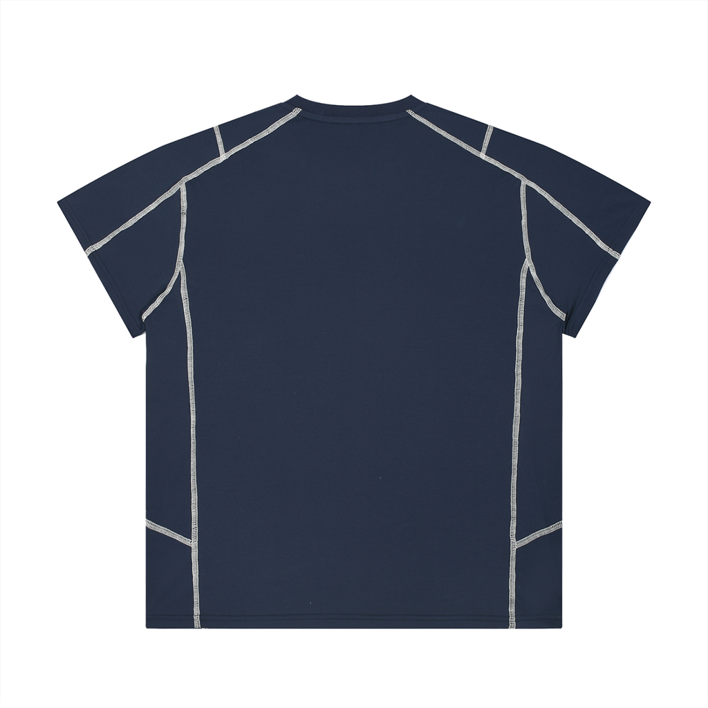 Unisex Contrast Stitch  Regular Fit T-Shirt