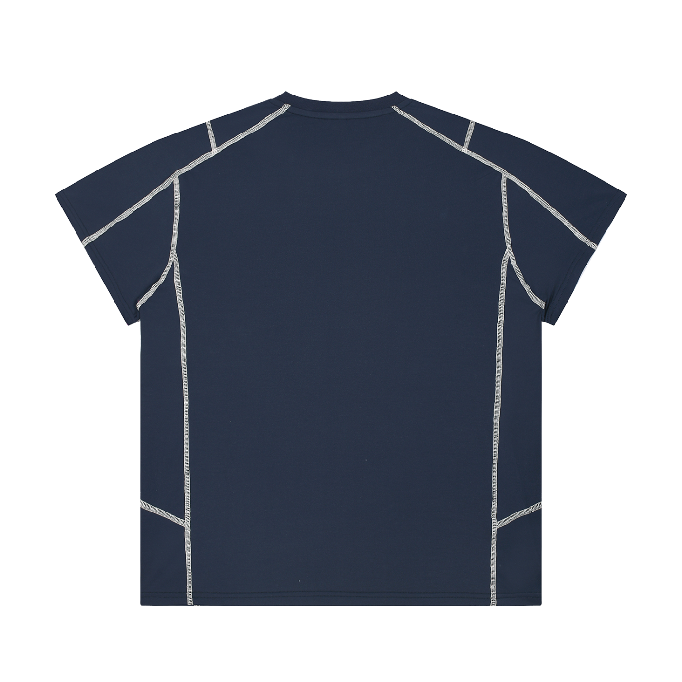 Unisex Contrast Stitch  Regular Fit T-Shirt