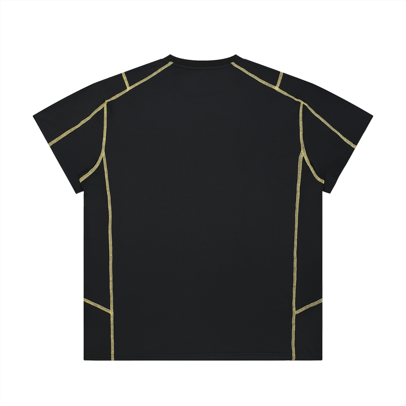 Unisex Contrast Stitch  Regular Fit T-Shirt