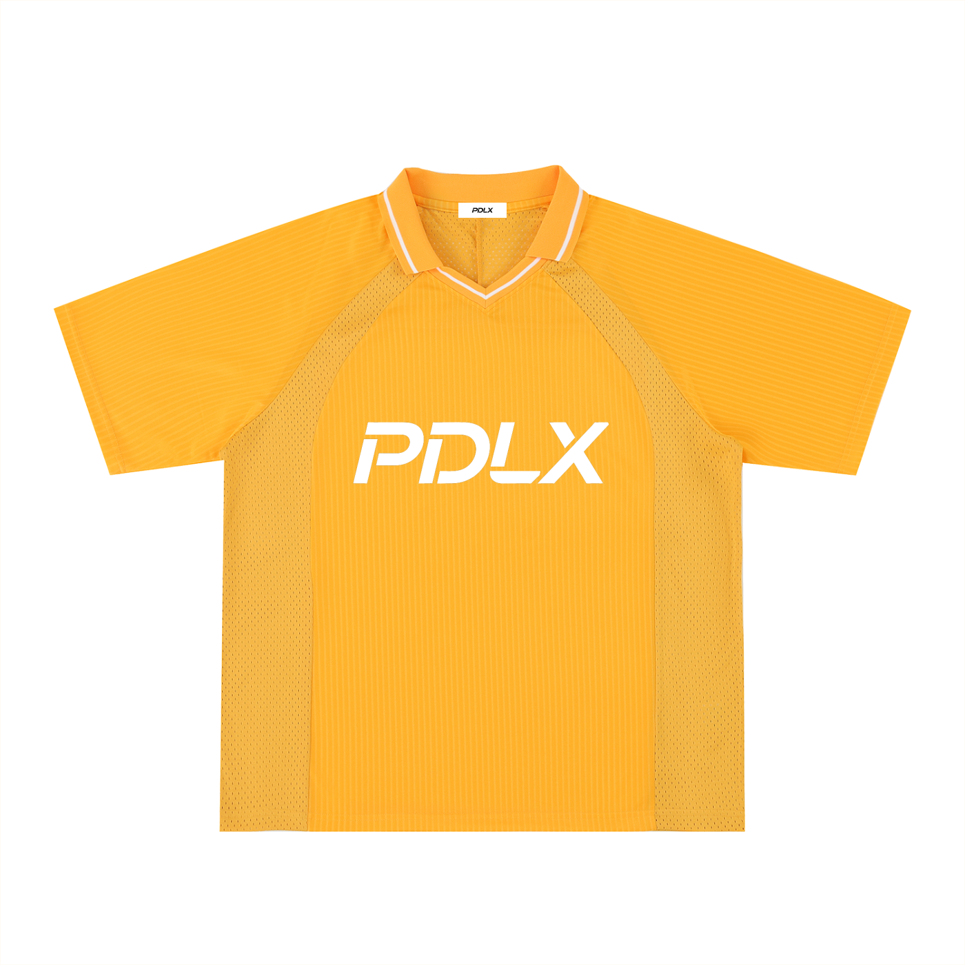 Striped V-Neck Soccer Jersey