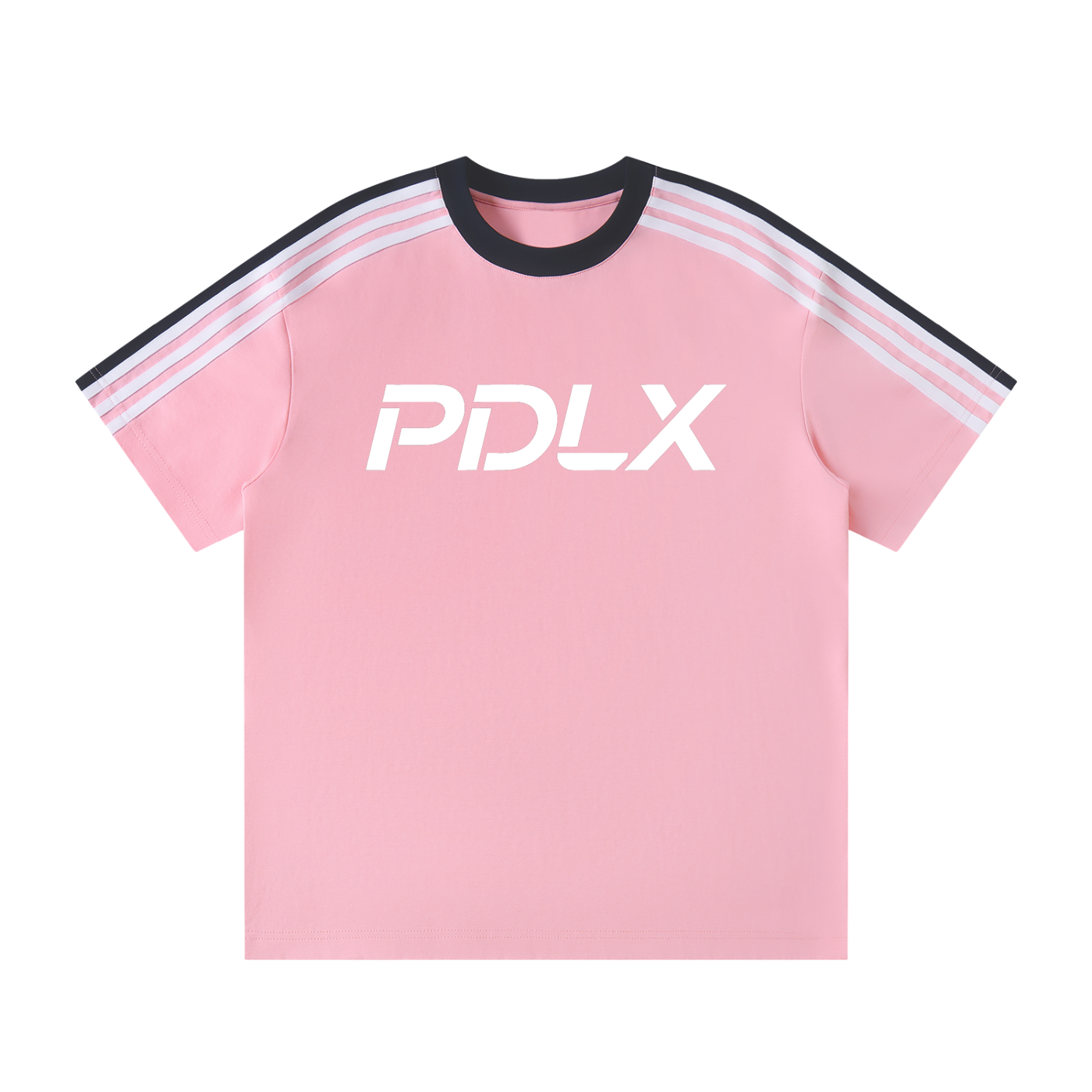 Unisex Colorblock Striped T-Shirt