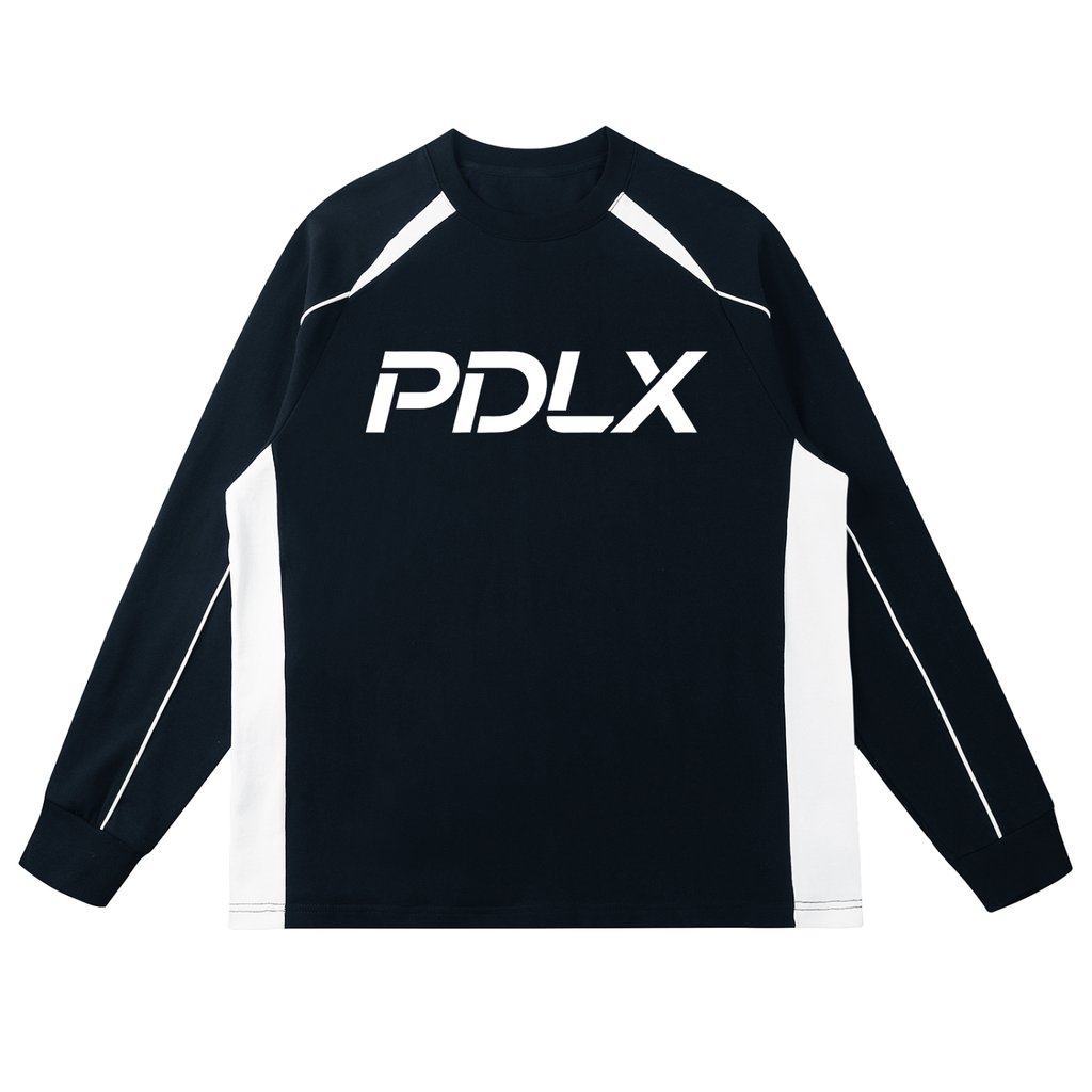 Contrast Panel Raglan Sweatshirt