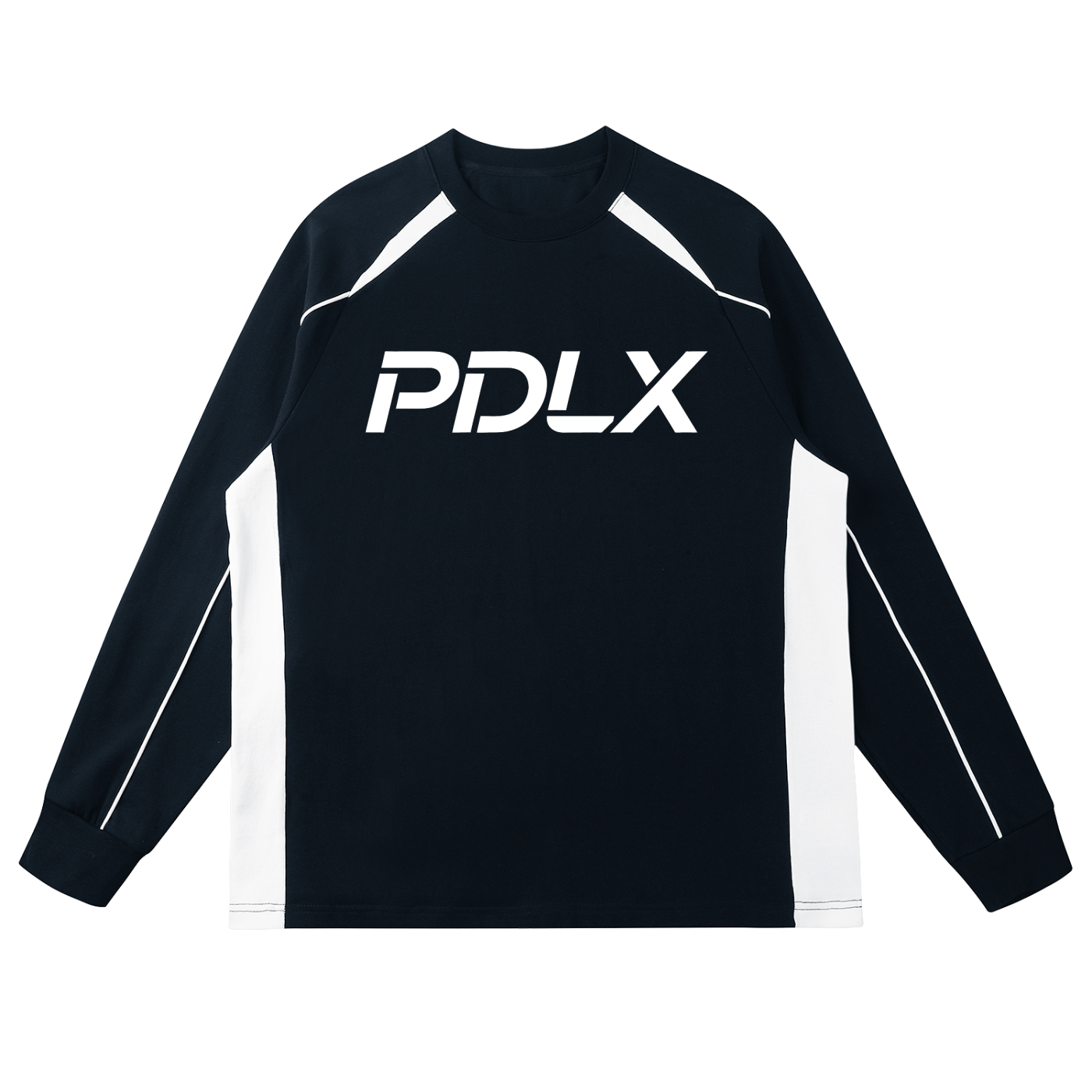 Contrast Panel Raglan Sweatshirt