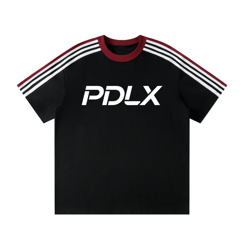 Unisex Colorblock Striped T-Shirt