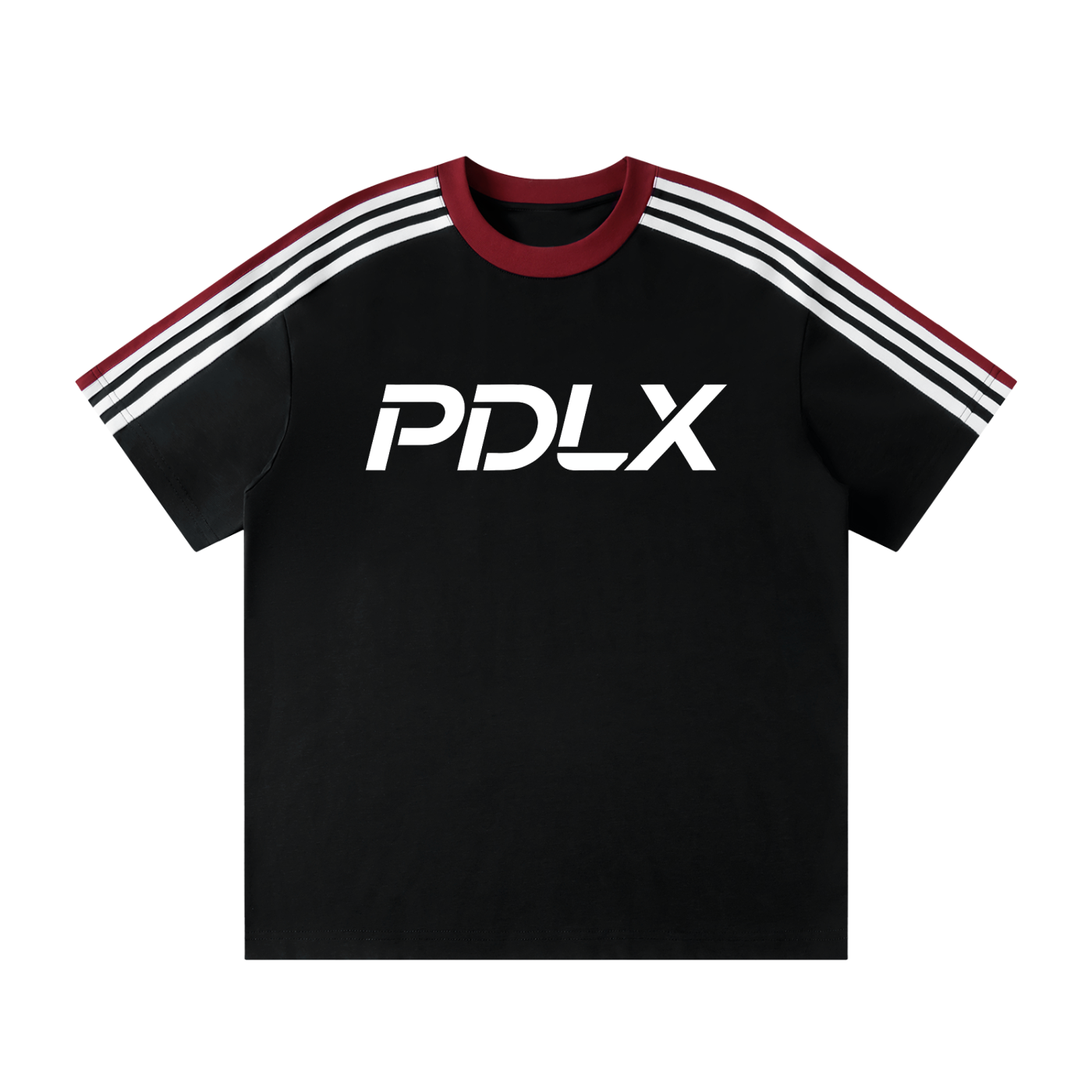 Unisex Colorblock Striped T-Shirt