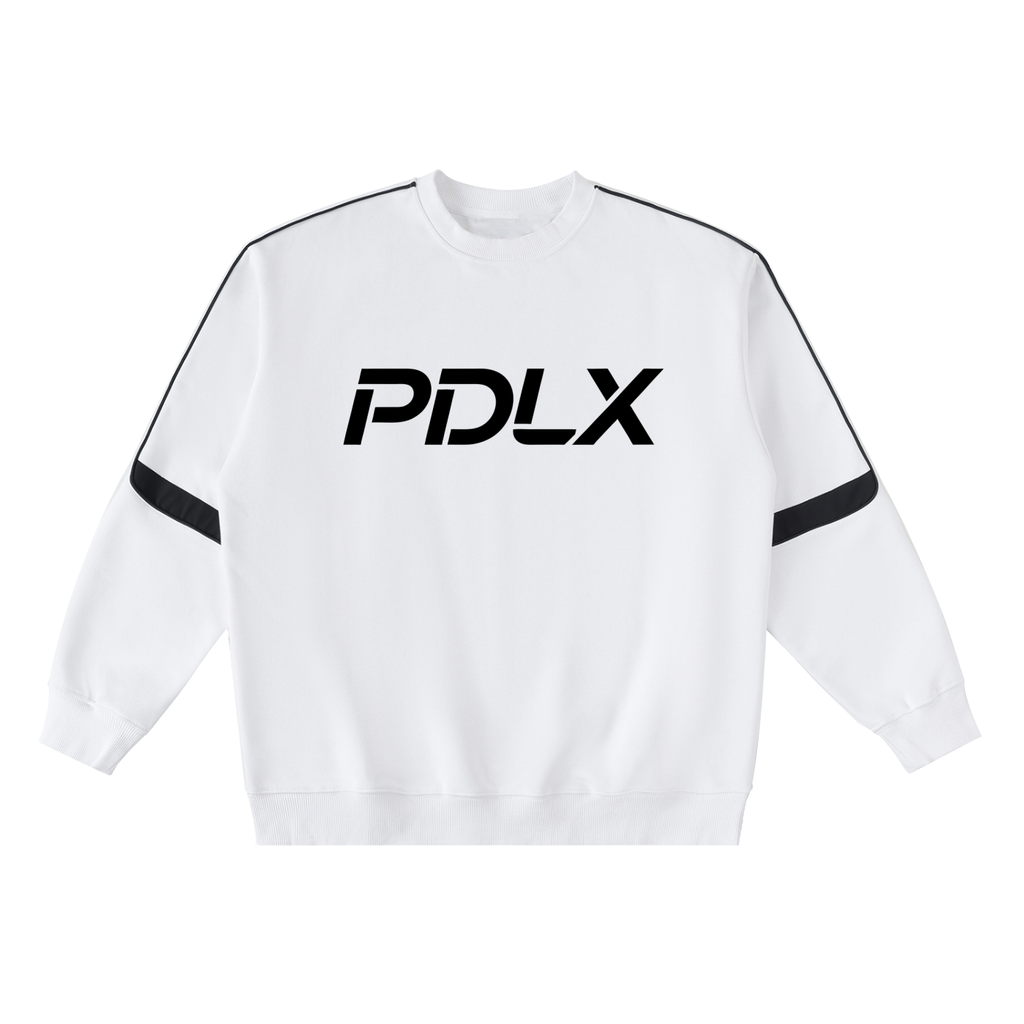 Oversized Crewneck Taped Sweatshirt