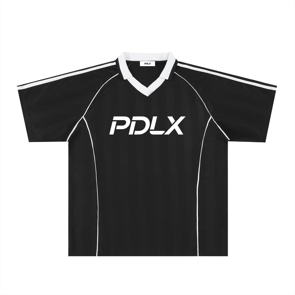 Shadow Stripe Collared Soccer Jersey