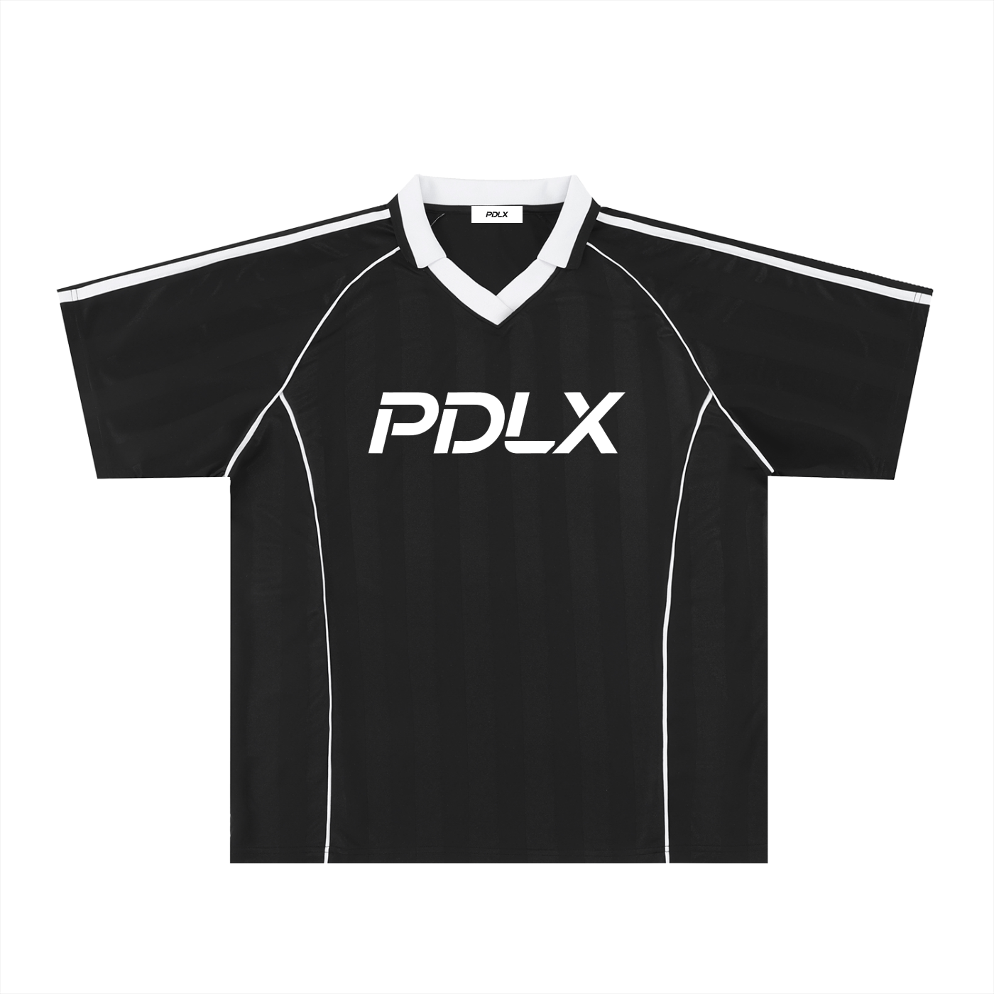 Shadow Stripe Collared Soccer Jersey